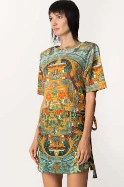 Just Cavalli T-shirt con Stampa FoulardJADE VARIANT