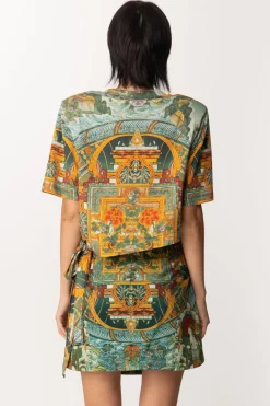 Just Cavalli T-shirt con Stampa FoulardJADE VARIANT