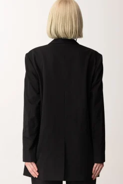 Karl Lagerfeld Blazer Minimalista Oversize con LogoBLACK