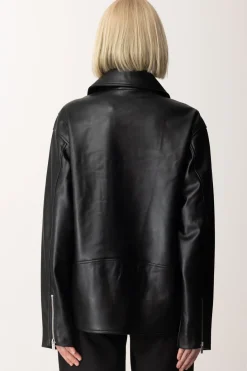 Karl Lagerfeld Giacca Biker con LogoBLACK