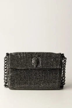 Kurt Geiger Borsa a Spalla PartyGUNMETAL