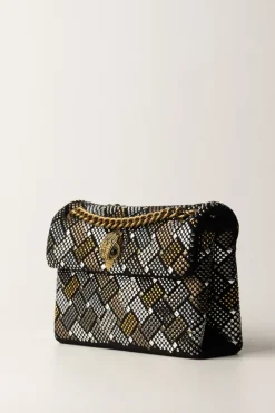 Kurt Geiger Borsa a Tracolla con BorchieBLACK/COMB