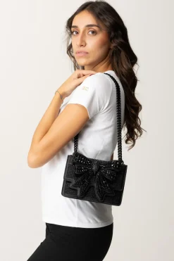 Kurt Geiger Borsa a Tracolla Bow ShoreditchBLACK
