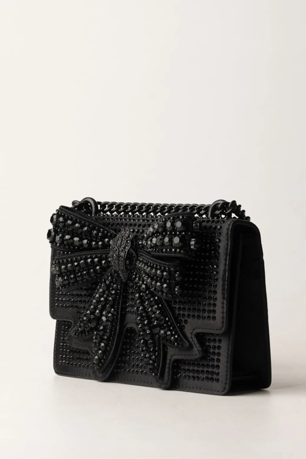 Kurt Geiger Borsa a Tracolla Bow ShoreditchBLACK