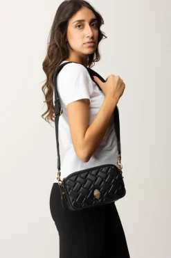 Kurt Geiger Mini Camera Bag Kensington IntrecciataBLACK
