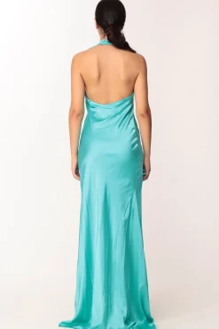 Les Bourdelles Des Garcons Abito Lungo con Fiore In TulleSMERALDO