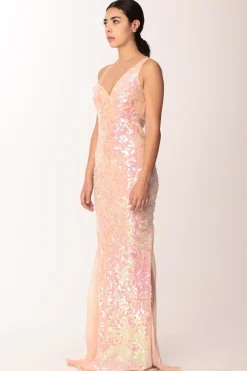 Les Bourdelles Des Garcons Abito Monospalla Ricamato con TulleCIPRIA