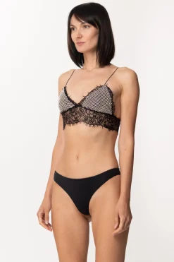 Mali Beachwear Bikini Top In Pizzo e ReteFANTASIA