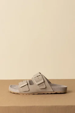 Manebi Sandali Scamosciati Traveler NordicVINTAGE TAUPE