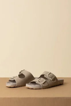 Manebi Sandali Scamosciati Traveler NordicVINTAGE TAUPE