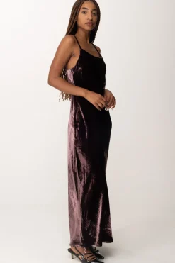 Manila Grace Abito Sottoveste In VellutoMALVA