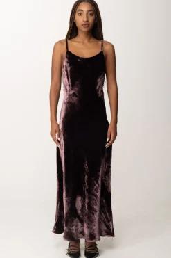 Manila Grace Abito Sottoveste In VellutoMALVA