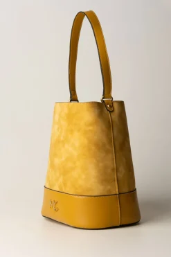 Manila Grace Borsa a Secchiello ScamosciataCURRY