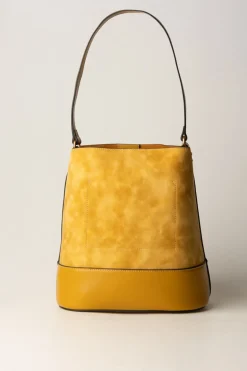 Manila Grace Borsa a Secchiello ScamosciataCURRY