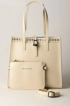 Manila Grace Borsa Felicia MediaOFF WHITE