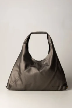 Manila Grace Borsa Sacca Morbida In EcopelleIRON