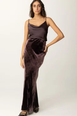 Manila Grace Gonna In VellutoMALVA