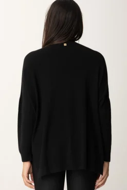 Manila Grace Maglia Asimmetrica con Scollo a VNERO