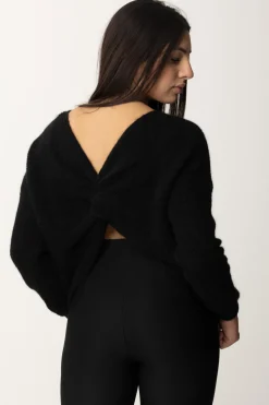 Manila Grace Maglione con Incrocio Sul RetroNERO