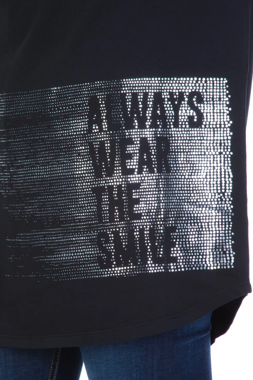 Manila Grace Manila Grace: T Shirtcollo Morbido CNERO