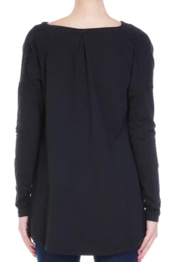 Manila Grace Manila Grace: T Shirtcollo Morbido CNERO