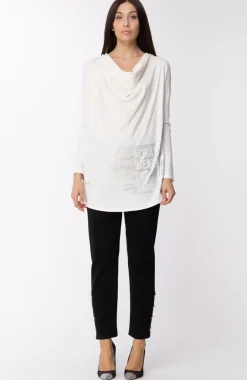 Manila Grace Manila Grace: T Shirtcollo Morbido CAVORIO