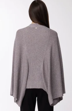 Manila Grace Manila Grace: Maglia Scaldacuore Aperta Davanti Maniche GomitoGLICINE