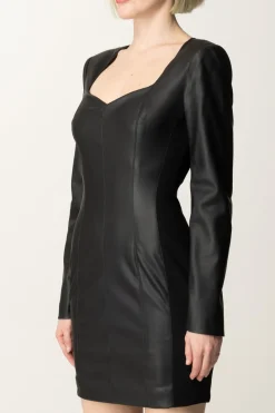 Marciano By Guess Abito Anny In EcopelleJET BLACK A996