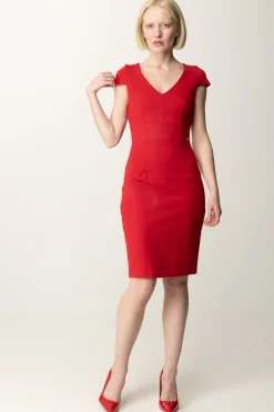 Marciano By Guess Abito Da Cocktail Odette con Manica CortaGROUNDED FLAME