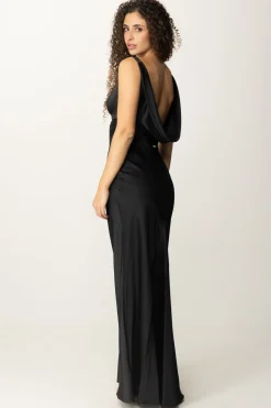 Marciano By Guess Abito Lungo Estella con Scollo Sul RetroJET BLACK A996