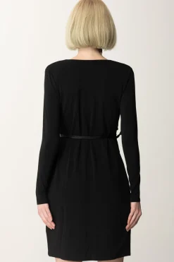 Marciano By Guess Abito Mini con Scollo Wrap AshaJET BLACK A996
