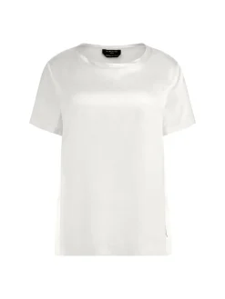 Marciano By Guess Blusa In Seta DeniseEGGSHELL ECRU