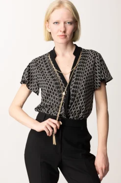 Marciano By Guess Body Stampato Edith con CollanaNEW MONOGRAM BLACK B