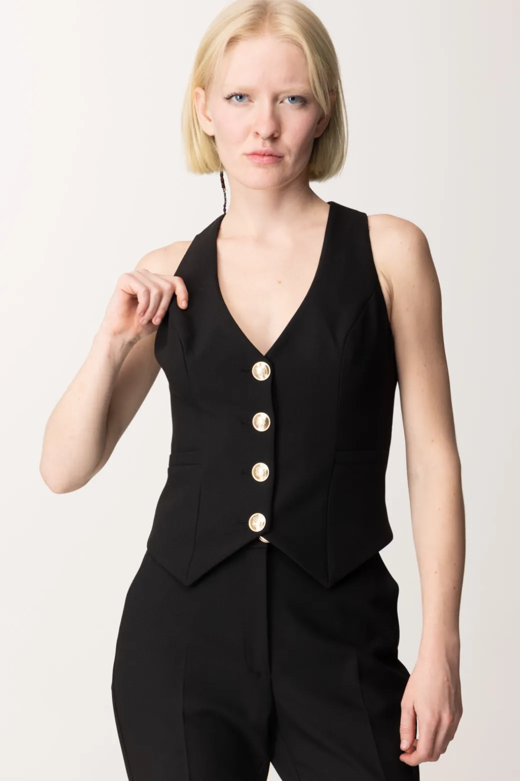 Marciano By Guess Gilet Sartoriale CeliaJET BLACK A996