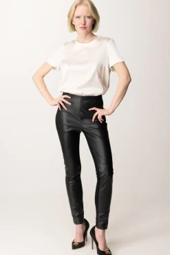 Marciano By Guess Leggings Coy In Vera Pelle MarcianoJET BLACK A996