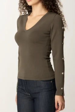 Marciano By Guess Maglia Chiara con Aperture Sulle ManicheOLIVE MORNING