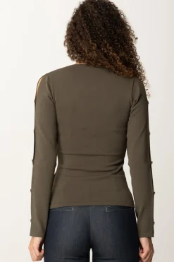 Marciano By Guess Maglia Chiara con Aperture Sulle ManicheOLIVE MORNING