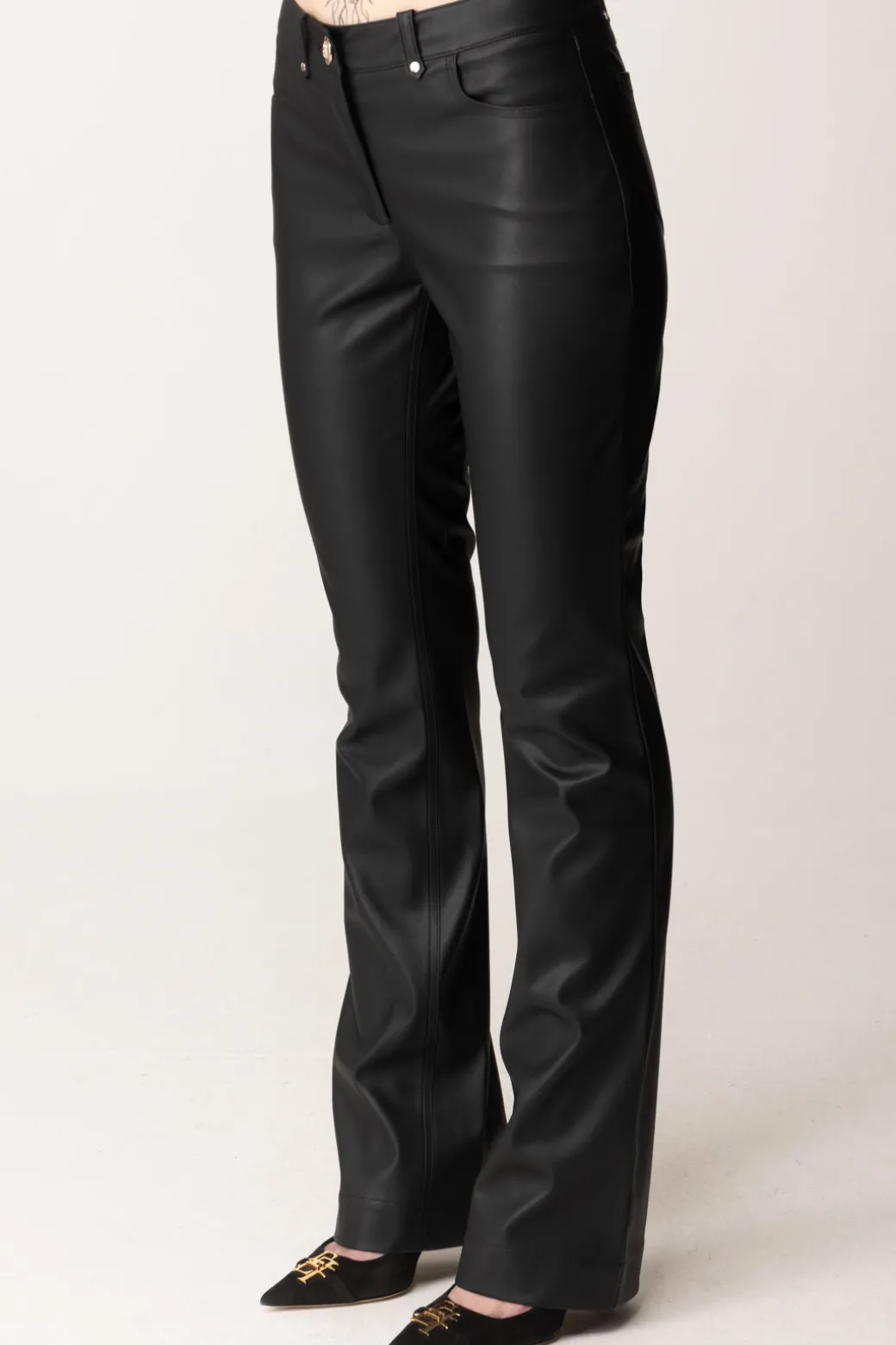 Marciano By Guess Pantaloni Ramona In Tessuto ElasticizzatoJET BLACK A996