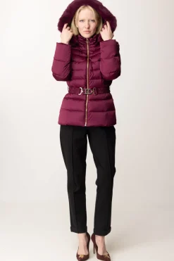 Marciano By Guess Piumino con Cappuccio e Cintura JastinVINTAGE RASPBERRY MU