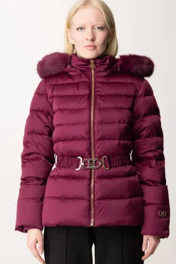 Marciano By Guess Piumino con Cappuccio e Cintura JastinVINTAGE RASPBERRY MU