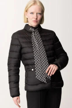 Marciano By Guess Piumino Corto Avery con FoulardJET BLACK A996