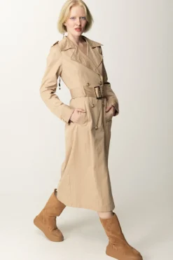 Marciano By Guess Trench Dalila con CinturaHERB TAN
