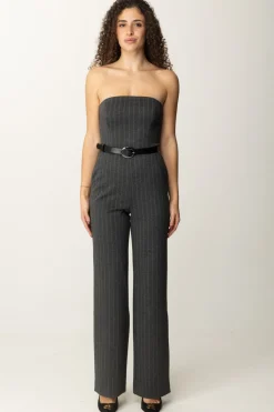 Marciano By Guess Tuta Heyden Gessata Scollo a FasciaHEATHER GREY