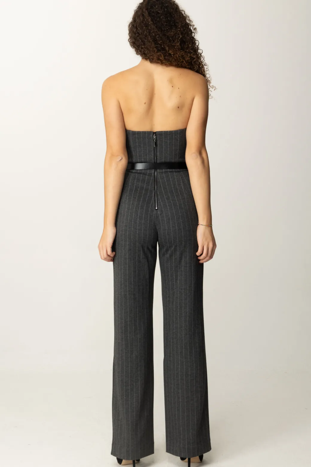 Marciano By Guess Tuta Heyden Gessata Scollo a FasciaHEATHER GREY