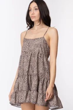 Me Fui Abito Corto con Stampa AnimalierANIMALIER