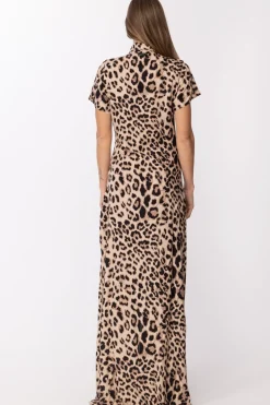 Me Fui Abito Lungo Maculato Stile ChemisierFANTASIA