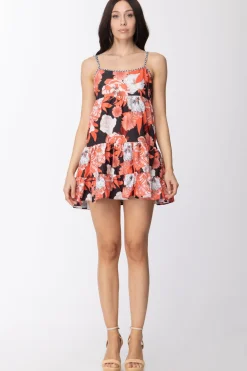 Me Fui Abito Mini con Stampa BloomFANTASIA