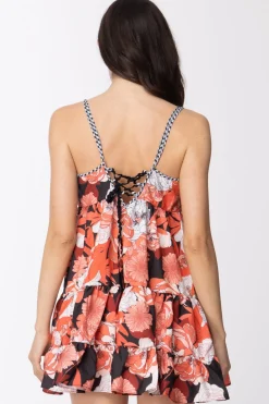 Me Fui Abito Mini con Stampa BloomFANTASIA