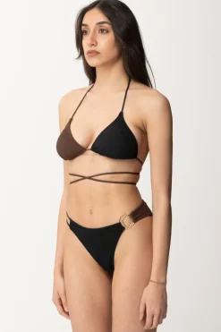 Me Fui Bikini a Triangolo MulticolorBLACK