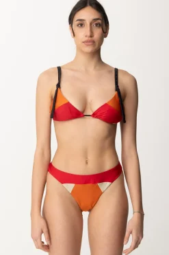 Me Fui Bikini a Triangolo Multicolor con CinghietteRED